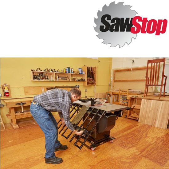 SAWSTOP Folding Outfeed Table For Ics/pcs/cns